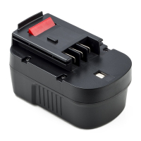 Black & Decker batteri 14,4V | 2000mAh | HPB14 | A1714 | A14 | Ni-MH (varumärket 123ink) 499936-34 499936-35 A14 A144 A144EX ABL00107