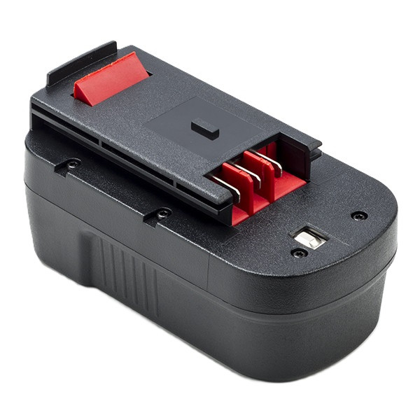 Black & Decker batteri 18V | 3000mAh | A1718 | A18 | HPB18 | Ni-MH (varumärket 123ink)  ABL00098 - 1