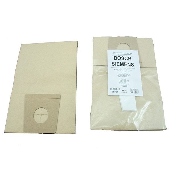 Bosch | pappersdammsugarpåsar | 10 påsar + 1 filter (varumärket 123ink)  SBO00006 - 1