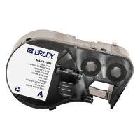 Brady M4-131-499 nylontejp | svart text - vit tejp | 25,4mm x 12,7mm (original) M4-131-499 148286