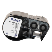 Brady M4C-1000-595-BL-WT vinyltejp | vit text - blåt tejp | 25,4mm x 7,62m (original) M4C-1000-595-BL-WT 148236