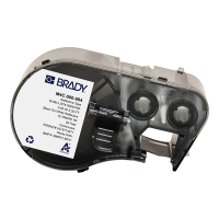Brady M4C-500-584 plasttejp | svart text - vit tejp | 12,7mm x 7,62m (original) M4C-500-584 148374