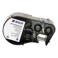 Brady M4C-750-595-GN-WT vinyltejp | vit text - grön tejp | 19,05mm x 7,62m (original) M4C-750-595-GN-WT 148182