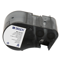 Brady M5-133-427 laminerad vinyltejp | svart text - vit tejp | 25,4mm x 44,45mm x 9,53mm (original) M5-133-427 148138