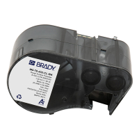Brady M5-78-432-CL-BK polyestertejp | svart text - transparent tejp | 25,4mm x 48,26mm (original) M5-78-432-CL-BK 148410
