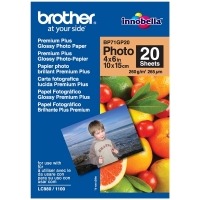Brother 10x15cm 260g Brother BP71GP20 fotopapper | Premium Plus Glossy | 20 ark BP71GP20 063502