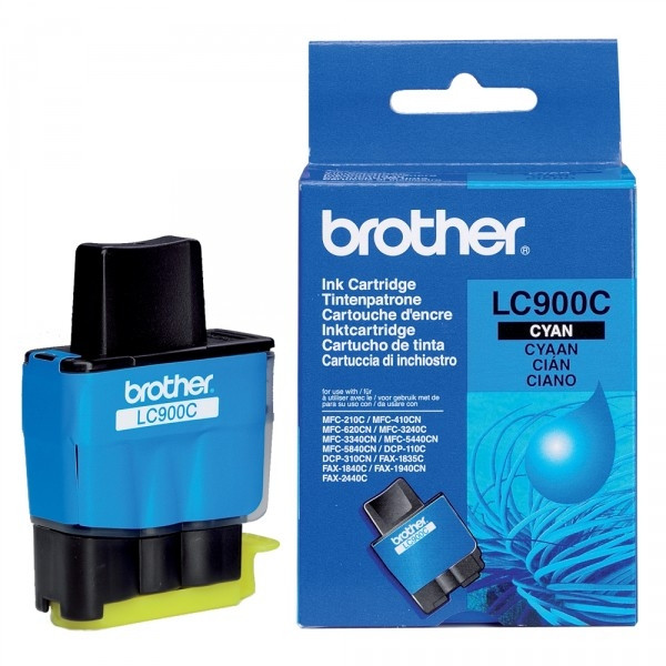 Brother LC900C cyan bläckpatron (original) LC900C 028345 - 1