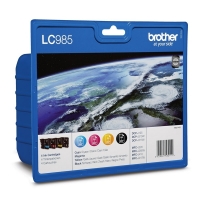 Brother LC985VALBP BK/C/M/Y bläckpatron 4-pack (original) LC985VALBP LC985VALBPDR 029079