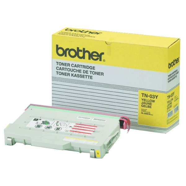 Brother TN-03Y gul toner (original) TN03Y 029560 - 1