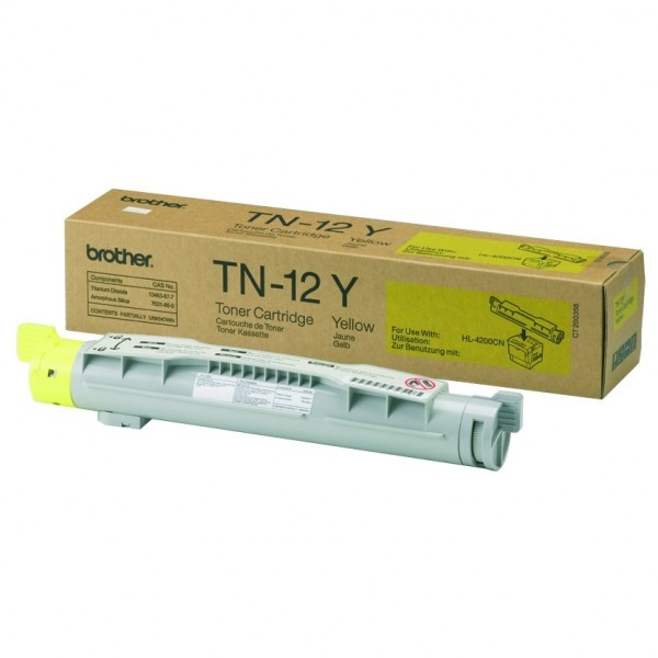 Brother TN-12Y gul toner (original) TN12Y 029830 - 1