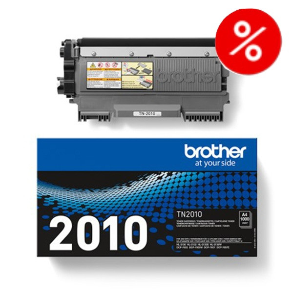 Brother TN-2010 svart toner (original) $$  238562 - 1