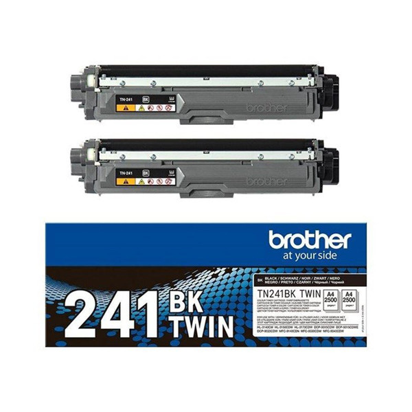 Brother TN-241BK svart toner 2-pack (original) TN241BKTWIN 051326 - 1