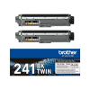 Brother TN-241BK svart toner 2-pack (original)