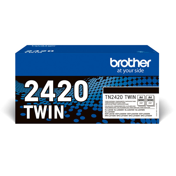 Brother toner TN-2420 Svart 3000 sidor Kompatibel Tonerkassett (ej Brother  original). TN-2410. Fri frakt.