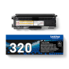 Brother TN-320BK svart toner (original)