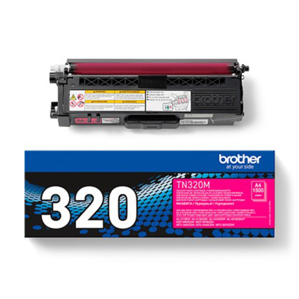 Brother TN-320M magenta toner (original) TN320M 029190 - 1