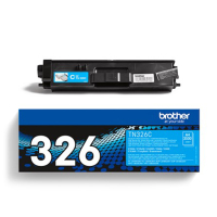 Brother TN-326C cyan toner hög kapacitet (original) TN326C 051024