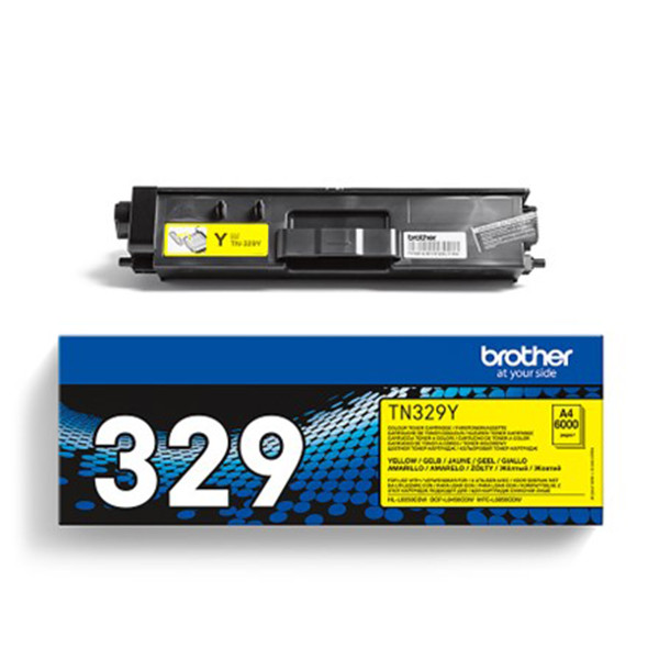 Brother TN-329Y gul toner extra hög kapacitet (original) TN-329Y 051042 - 1