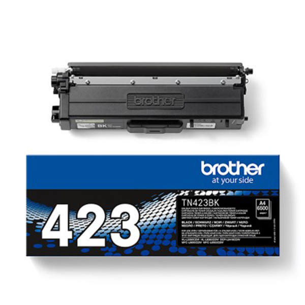 Brother TN-423BK svart toner hög kapacitet (original) TN423BK 051118 - 1