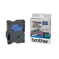 Brother TX-731 | svart text - grön tejp | 12mm x 15m (original) TX731 080278