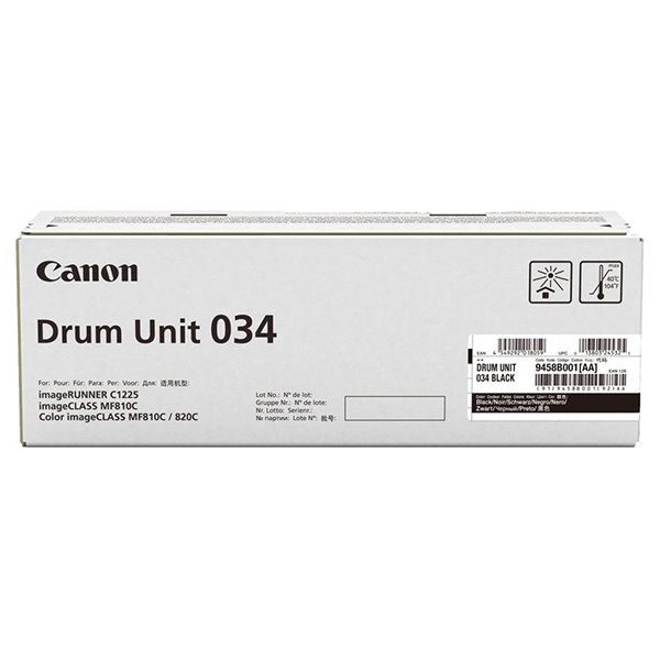 Canon 034 svart trumma (original) 9458B001 017226 - 1