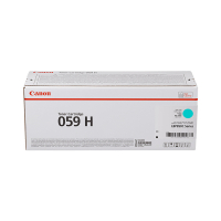 Canon 059H C cyan toner hög kapacitet (original) 3626C001 017510