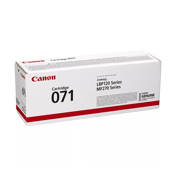 Canon 071 BK svart toner (original) 5645C002 095014 - 1