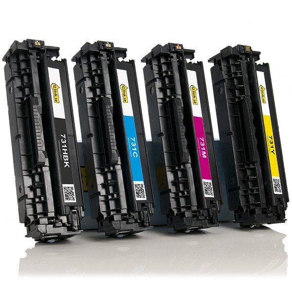 Canon 731H BK + 731 C/M/Y toner 4-pack (varumärket 123ink)  130089 - 1