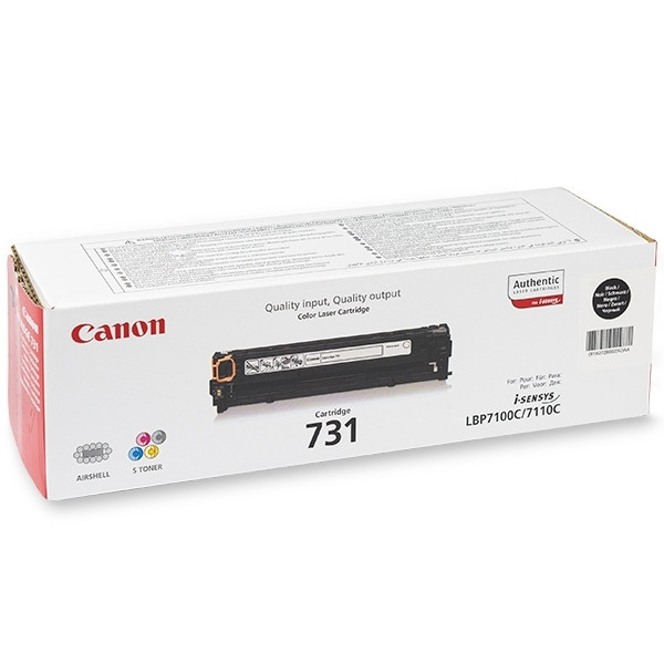 Canon 731 BK svart toner (original) 6272B002 032218 - 1