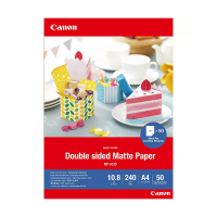 Canon A4 240g Canon MP-101D papper | Double Sided Matte | 50 ark 4076C005 154058