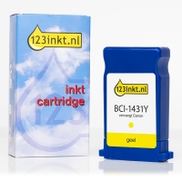 Canon BCI-1431Y gul bläckpatron (varumärket 123ink) 8972A001C 017169