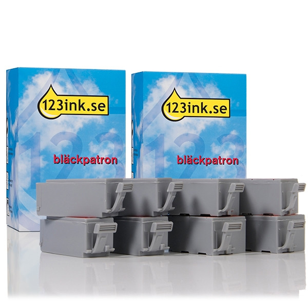 Canon BCI-15 BK/C bläckpatron 8-pack (varumärket 123ink)  120300 - 1