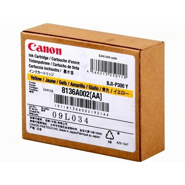 Canon BJI-P300Y gul bläckpatron (original) 8136A002 018954 - 1