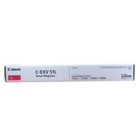 Canon C-EXV51L M magenta toner låg kapacitet 26k (original) 0486C002 017502