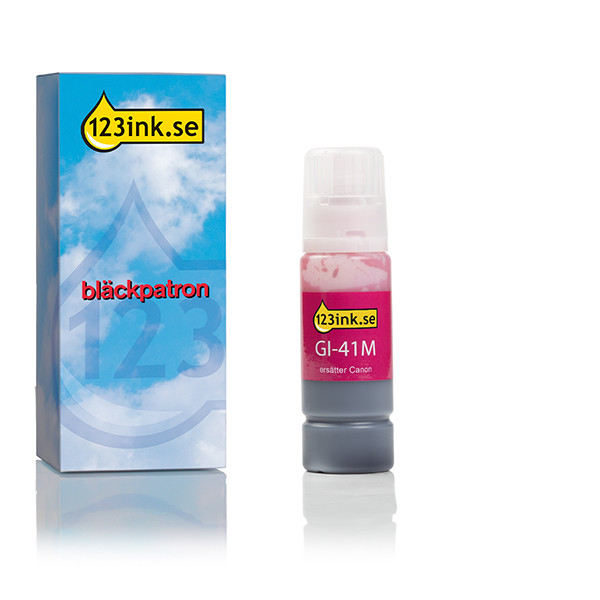 Canon GI-41M magenta bläckrefill (varumärket 123ink) 4544C001C 016035 - 1