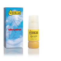 Canon GI-55Y gul bläckrefill (varumärket 123ink) 6291C001C 017639