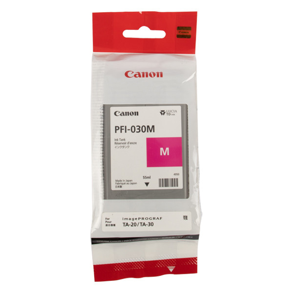 Canon PFI-030M magenta bläckpatron (original) 3491C001 017532 - 1