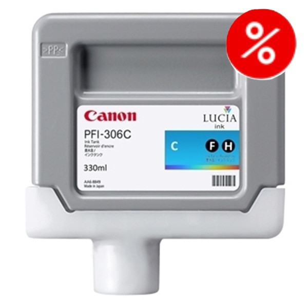 Canon PFI-306C cyan bläckpatron (original) $$  238541 - 1