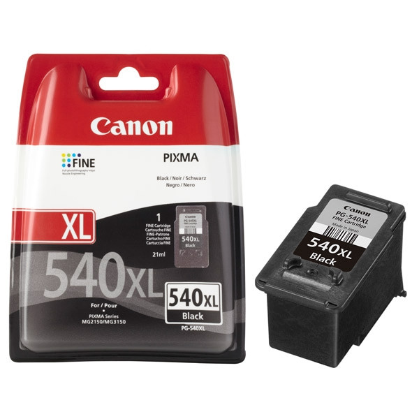 Canon PG-540XL svart bläckpatron hög kapacitet (original) 5222B001 5222B005 018706 - 1