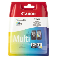 Canon PG-540 | CL-541 svart + färg bläckpatron 2-pack (original) 5225B006 5225B007 010368