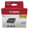 Canon PGI-35 svart bläckpatron 3-pack (original)