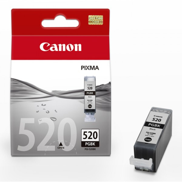 Canon PGI-520BK svart bläckpatron (original) 2932B001 018350 - 1