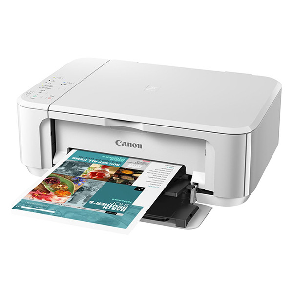 Canon Pixma MG3650S Allt-i-ett A4 bläckstråleskrivare med WiFi (3 i 1) vit [7Kg] 0515C109 819018 - 2