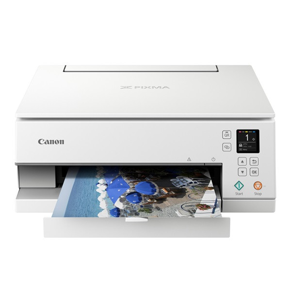 Canon Pixma TS6351a Allt-i-ett A4 bläckstråleskrivare med WiFi (3 i 1) vit [6,5Kg] 3774C026 3774C086 819110 - 1