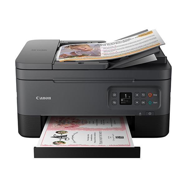 Canon Pixma TS7450a Allt-i-ett A4 bläckstråleskrivare med WiFi (3 i 1) svart [10Kg] 4460C006 4460C056 819178 - 3