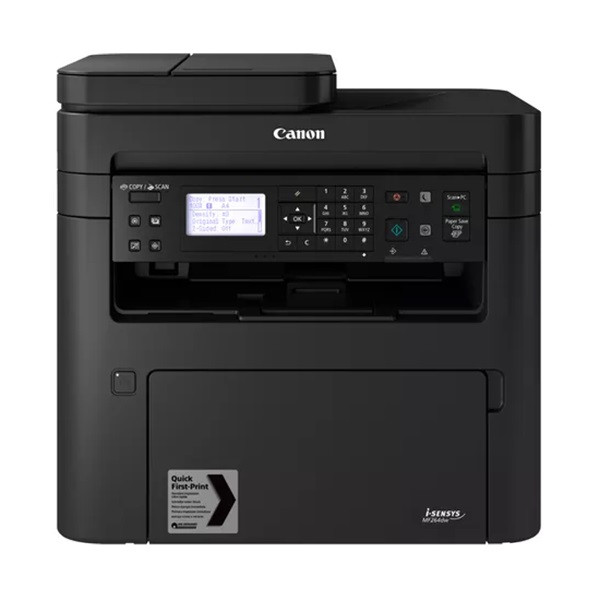 Canon i-SENSYS MF264dw II Allt-i-ett A4 monolaserskrivare med WiFi (3 i 1) [13Kg] 2925C016 5938C017 819046 - 2