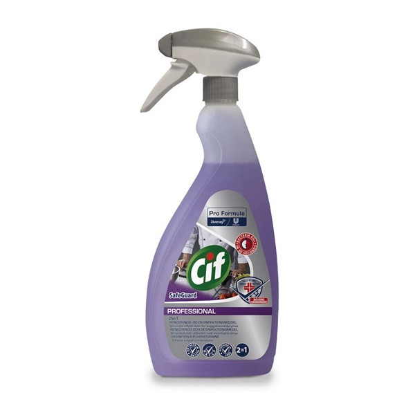 Cif Professional 2in1 Rengöring & Ytdesinfektion | 750ml 100887670 501648 - 1