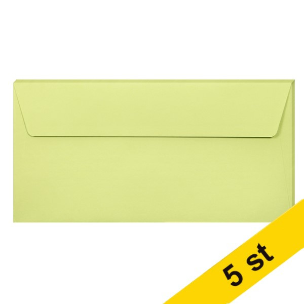 Clairefontaine ​​​​​​​Kuvert 120g EA5/6 | bladgrön | Clairefontaine | 5st 26475C 250317 - 1