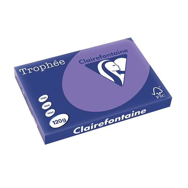 Clairefontaine 120g A3 papper | violett | Clairefontaine | 250 ark 1320PC 250138 - 1