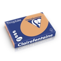 Clairefontaine 120g A4 papper | karamell | Clairefontaine | 250 ark 1244PC 250196